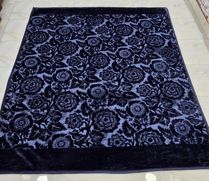 DOUBLE BED EMBOSSED BLANKET 2 Ply