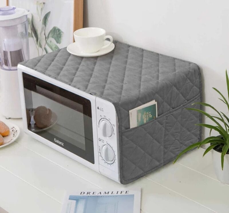 Microwave Oven Cover Grey