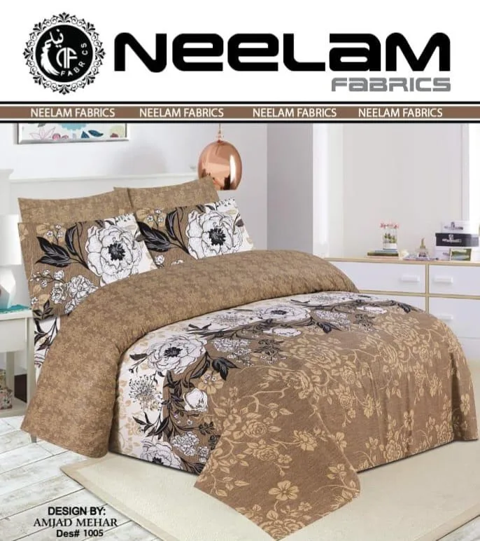 Single Bed Sheet Pair (Set) Pure Cotton