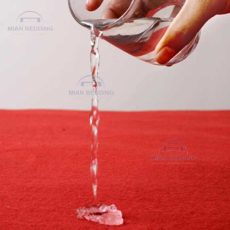 Terry Waterproof Mattress Protector-Maroon