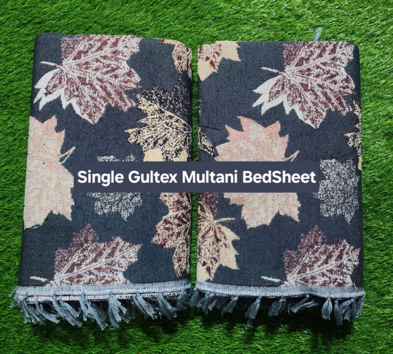 Single Pair Multani Gultex Bed Sheet