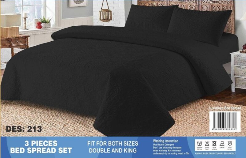 Luxury Bed Spread - 3pcs