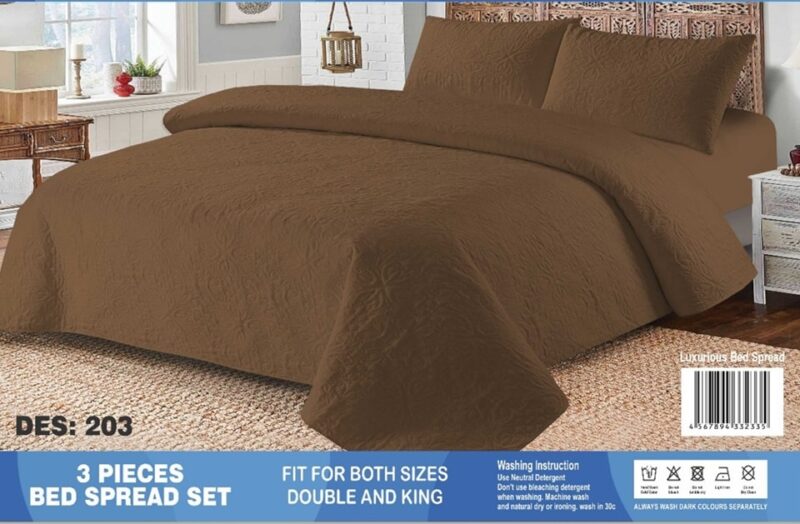 Luxury Bed Spread - 3pcs