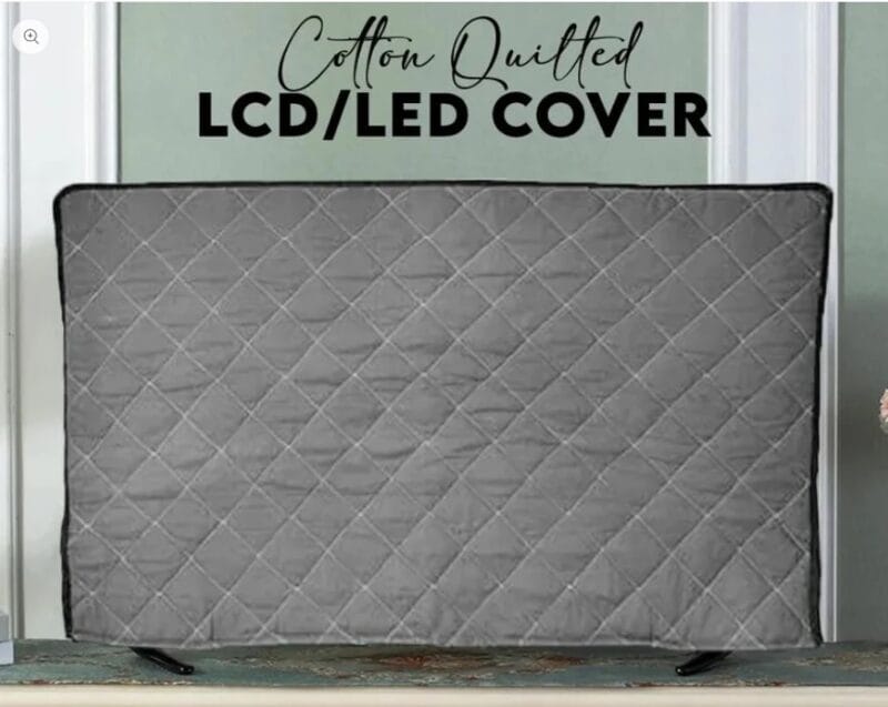 Quilted LCD/LED Cover (Grey)
