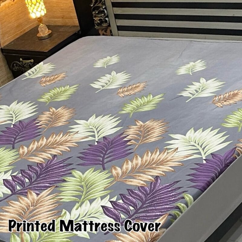 Printed Waterproof Mattress Cover King Size