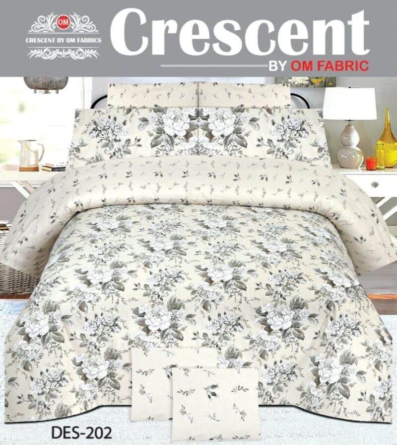 Pure Cotton Bed Sheet | Double Bed | King Size