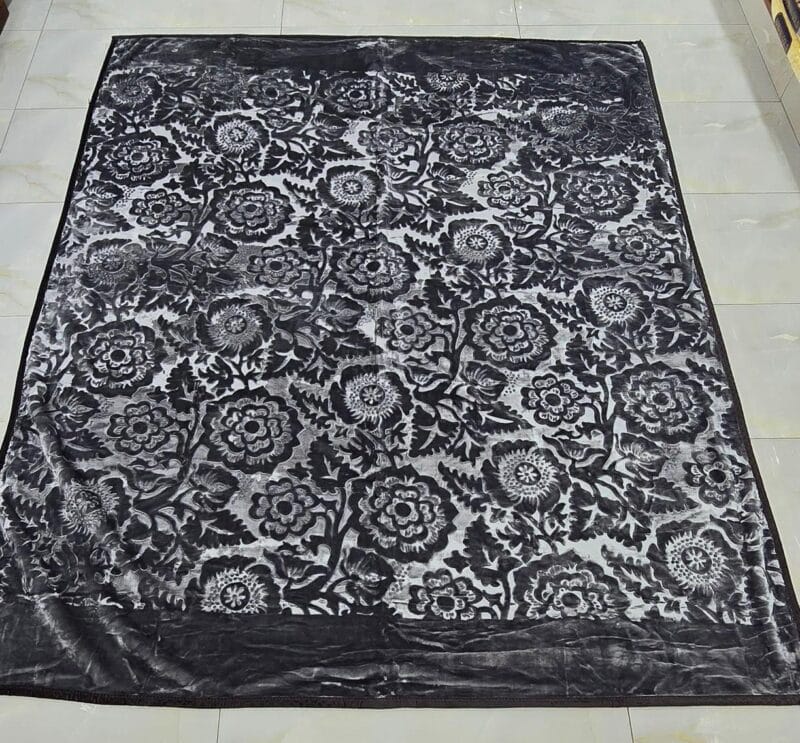 DOUBLE BED EMBOSSED BLANKET 2 Ply