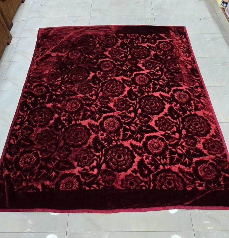 DOUBLE BED EMBOSSED BLANKET 2 Ply