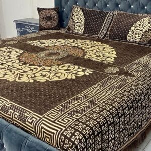 Jacquard Velvet Bed Sheet-4PCS