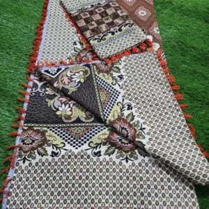 Multani Gultex Bed Sheet King Size-3Pcs