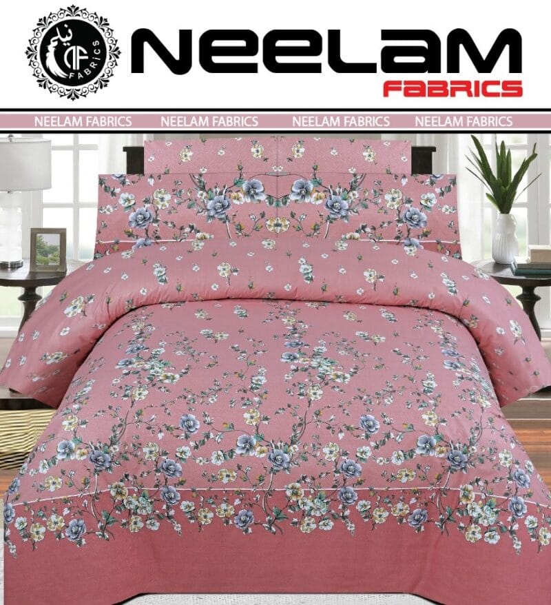 Pure Cotton Bed Sheet | Double Bed | King Size