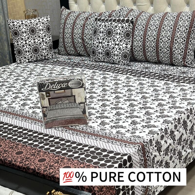 5 Piece Cotton Bed Sheet