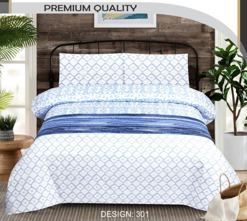 3 Pcs King Bed Sheet Set | Soft Luxurious and Stylish