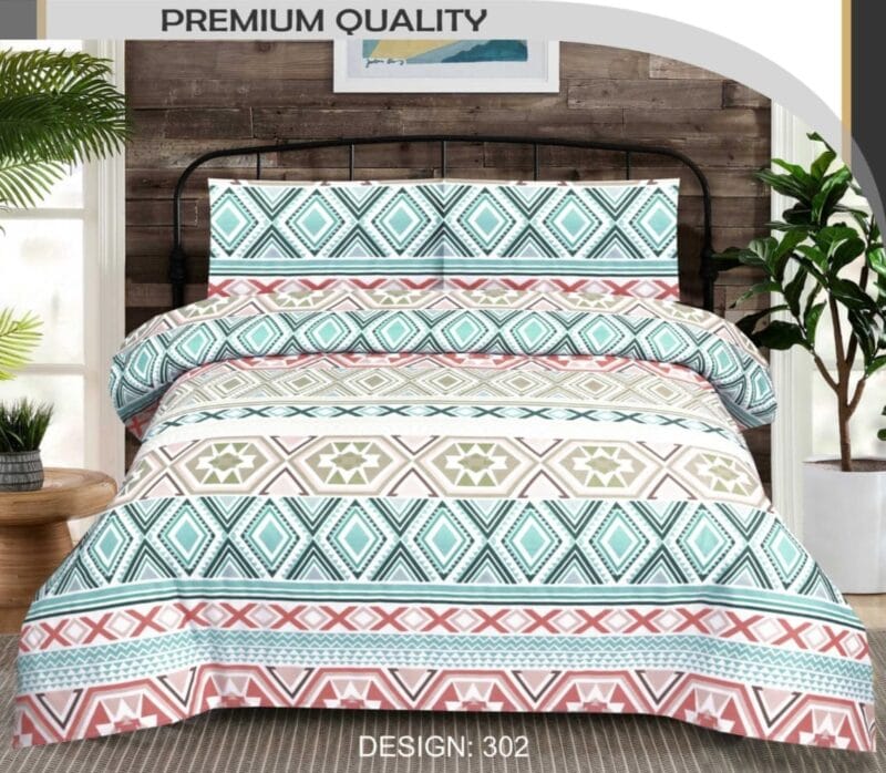 3 Pcs King Bed Sheet Set | Soft Luxurious and Stylish