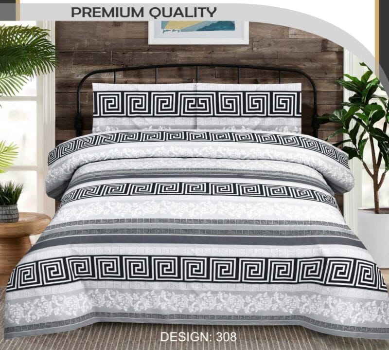 3 Pcs King Bed Sheet Set | Soft Luxurious and Stylish